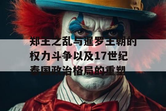 郑王之乱与暹罗王朝的权力斗争以及17世纪泰国政治格局的重塑